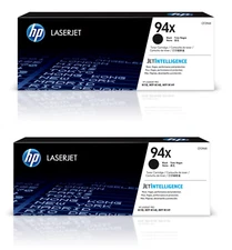 HP 94X 2 pack High Yield Black LaserJet Toner Cartridge CF294X NEW & SEALED!!!