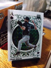 2022 Panini Mosaic Lucas Giolito Aces Spade Green Prizm Refractor Chicago #A-5