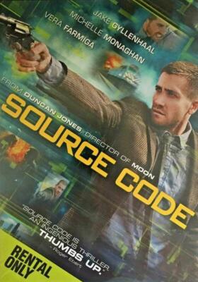 Source Code (DVD, 2011, Widescreen, Rental Exclusive) NEW