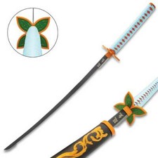40" Shinobu Kocho Demon Slayer Sword Katana Anime Cosplay Carbon Steel Blade