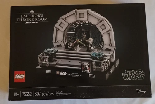 Lego 75352 Star Wars EMPEROR’S THRONE ROOM Diorama NEW minifigures 