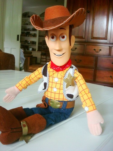 Disney Store Exclusive WOODY PLUSH Doll 