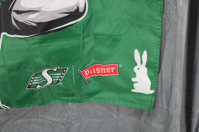 Saskatchewan Roughrider Flag - Grey Cup 2022 Pilsner Promo