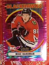 Mike Hardman 2020/21 O-Pee-Chee Platinum NHL Hockey PINK  #r-91 RC