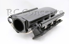 92mm T6061 Aluminum Low Profile Ls1 Ls2 Ls6 Intake Manifold 5.3l 6.0 5.7 Black