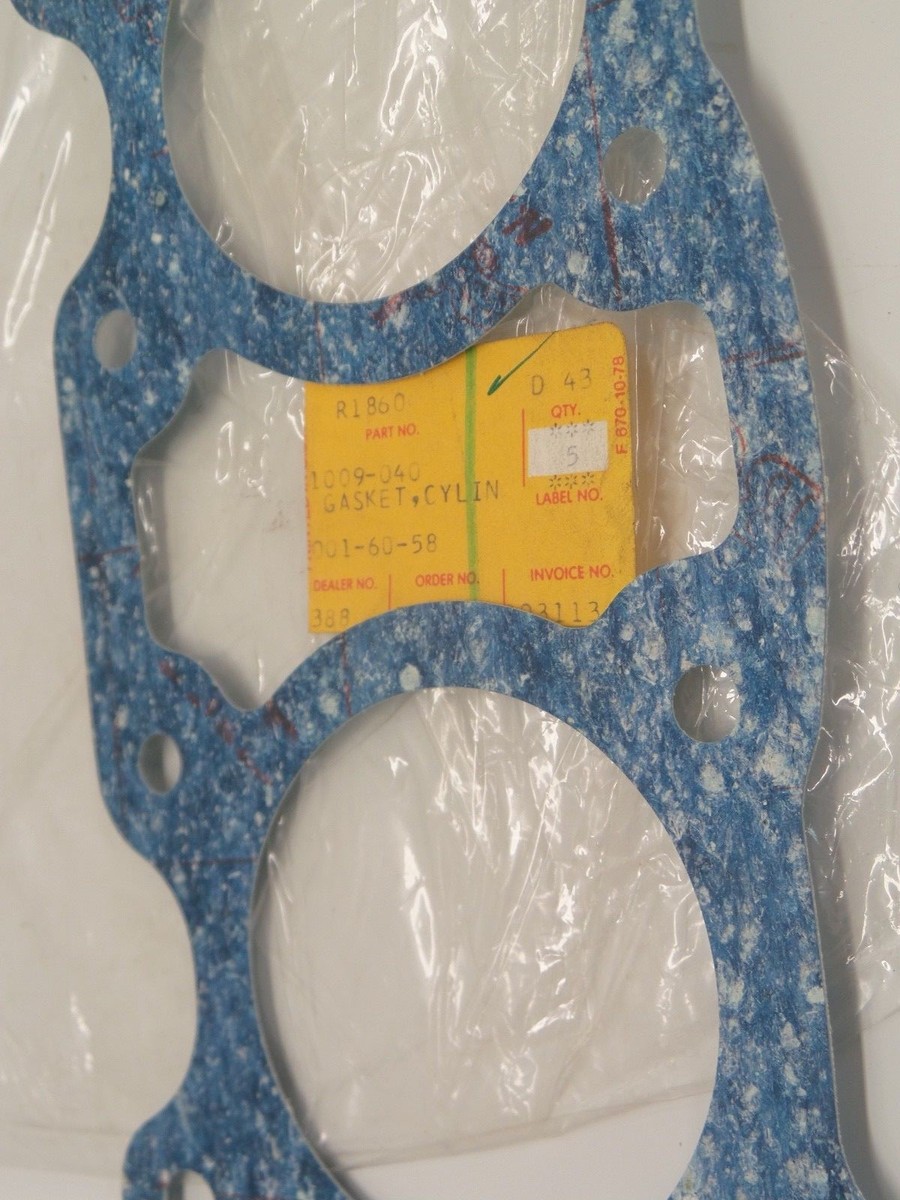 NOS KAWASAKI ENGINE CYLINDER BASE GASKET KZ400 KZ TWIN 1974-1978