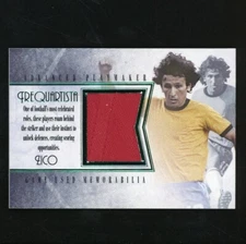 2024 Futera Unique Zico Trequartista Jersey GU Green 10/15 Jersey# Brazil ZD1796
