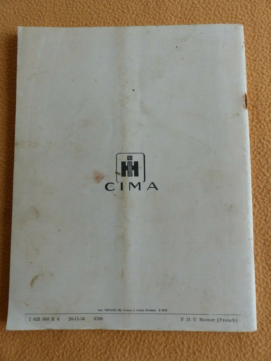 Prospectus Ancien : Faucheuse Portée QUERRY / Barre MAC CORMICK - Vintage Agricole - Occasion