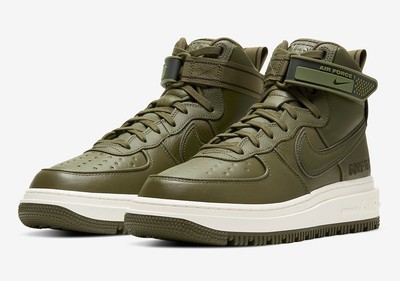 Nike Air Force 1 GTX Boot Gore-Tex Medium Olive CT2815-201 Men's Size 12.5