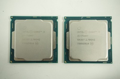Lot of 2 Intel Core i5-7500T @2.7GHz SR337 LGA1151 Desktop CPU
