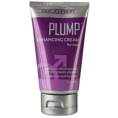 Plump Enhancement Cream for Men 2 oz   Girth & Size Enhancer   Doc Johnson USA