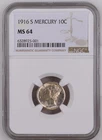 1916-S Mercury Dime — photo from another recent sale