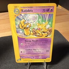 Pokemon Kadabra Expedition Base Set 84/165 2002 English e reader on eBay