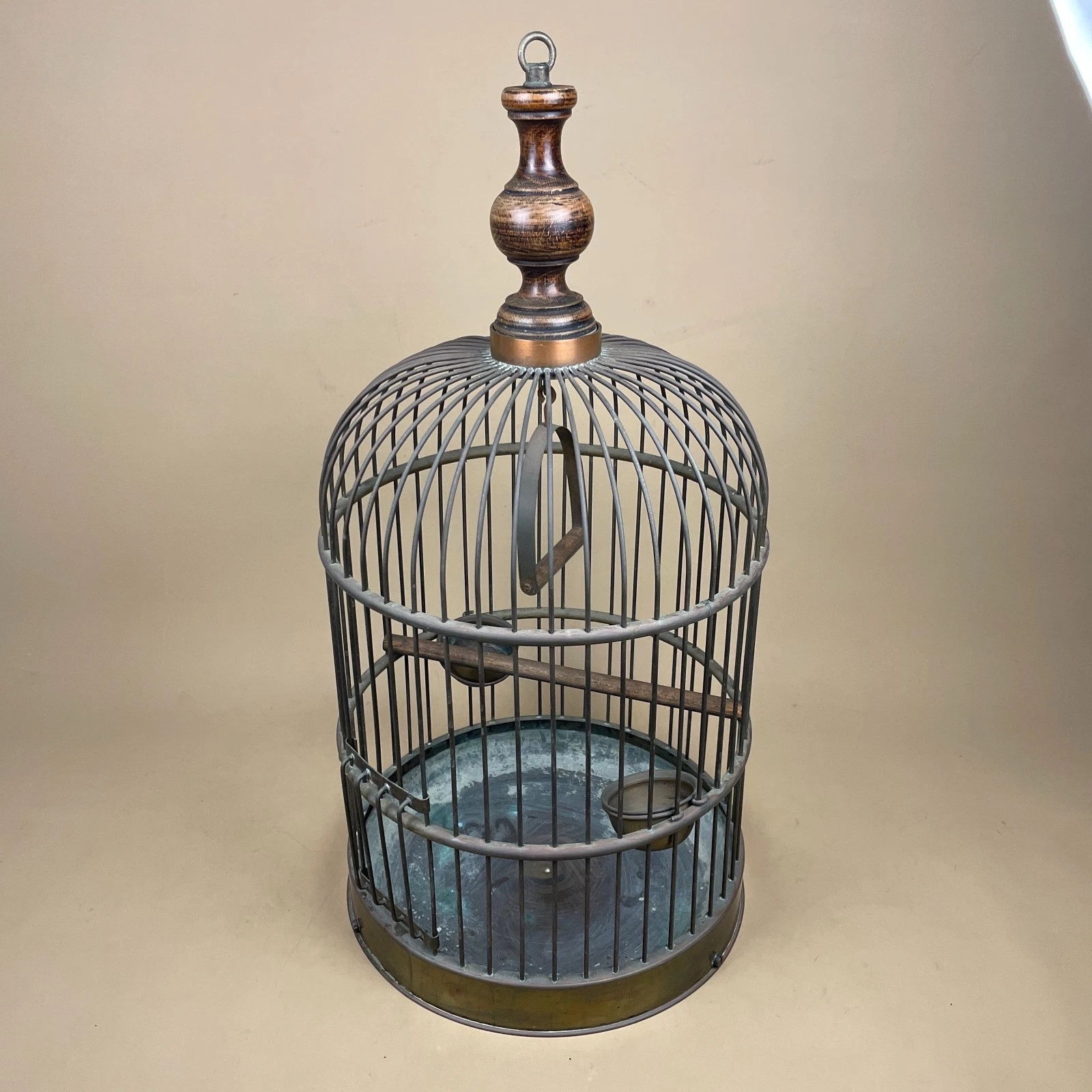 Antique Brass Metal Gold Decorative Oriental Bird Cage House Japan Birdcage Wood
Opens in a new wind