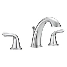 Project Source 2-Handle WaterSense Bathroom Sink Faucet Chrome New 1233223