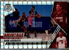 2020-21 Panini Mosaic #20 Bam Adebayo Montage Mosaic