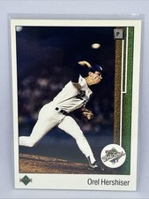 Orel Hershiser 1989 Upper Deck Los Angeles Dodgers #667