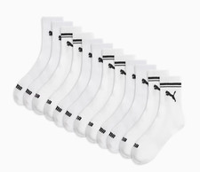 Puma 6 Pack Crew Sportstyle Womens Socks Sz 9-11