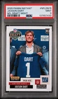 Jaxson Dart 2025 Panini Instant #15 NFL Draft Night Rookie PSA 9 Mint Giants