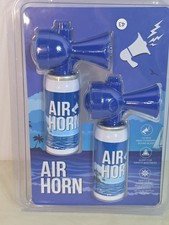 2 Pack 1.4oz Sport Marine Boat Air Horn, Loud Air Horns for Safety, Mini Small