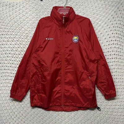 Xelaju MC Joma sport rain Hoodie jacket Mens Small Red Guatemala