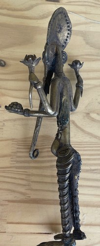 Ganesh Art tribal Dhokra Dokra Inde centrale éléphant circa 1950–1980 - Photo 6 sur 6