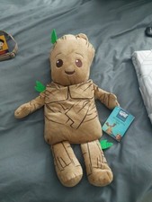 BNWT Marvel - Groot -Hot Water Bottle & Cover- Primark -Cute, Novelty Gift 750ml