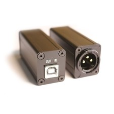 USB Audio Interface USB to AES Converter for Mixing Consoles -new