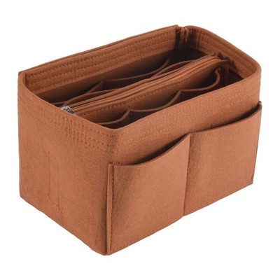 Home Aufbewahrungstasche Handtasche Organizer Filzeinsatz Tasche Make-up Organizer Innen3851