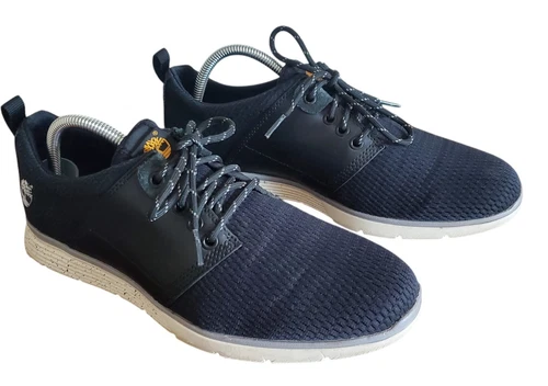 Scarpe Oxford Timberland Killington da uomo taglia 8 5 nere pelle maglia