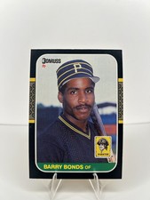 1987 Donruss Barry Bonds #361 (RC) Rookie Card NM/M. rookie card picture