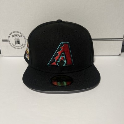 New Era Arizona Diamondbacks 59FIFTY  Hat 2001 World Series WS Black Multiple Sz