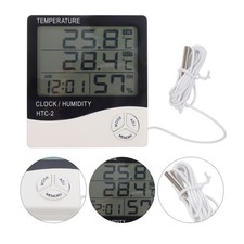 Home Thermometer Monitor Outdoor Temp Gauge Indoor Electric