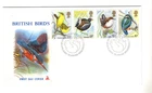 1981 BRITISH BIRDS - BUREAU H/S MERCURY FDC FROM COLLECTION T7