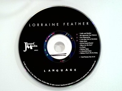 Lorraine Feather Language CD Jazzed Media JM1032 2008 Jazz
