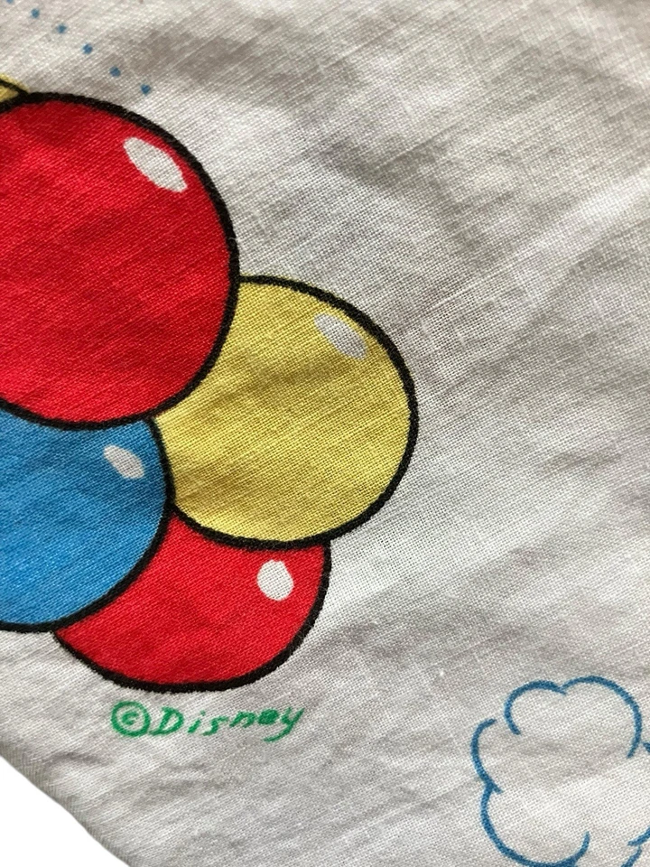 De colección Disney Sears Winnie the Pooh Cuna Ajustada Niño Sábana Blustery Day Foto 3 de 4