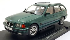 Model Car Group 1/18 Scale Diecast MCG18366 BMW 3-Series E36 Touring Met. Green