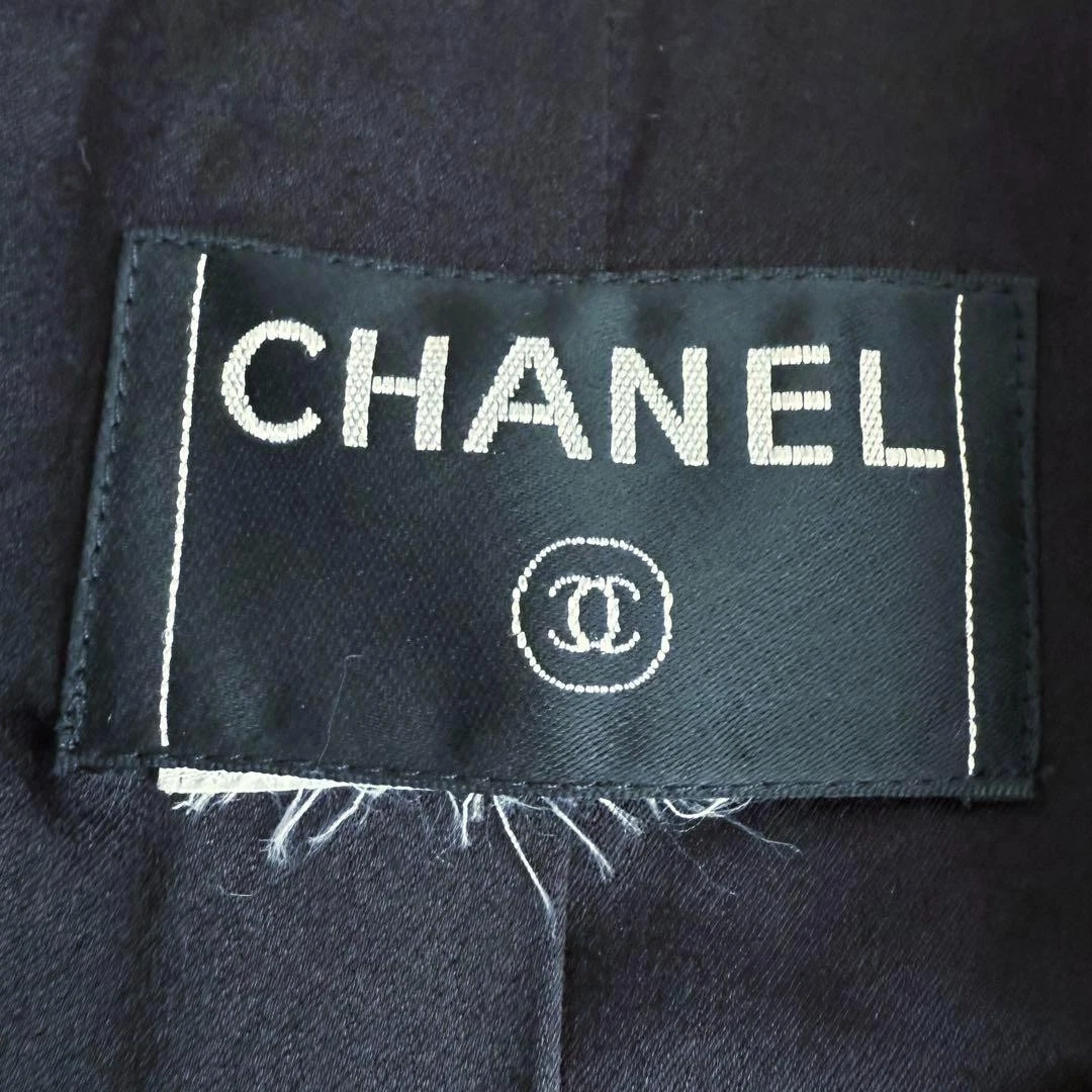 Cappotto Chanel Cashmere 100 Coco Mark Bottoni Lana