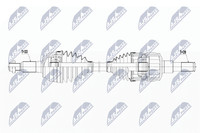 NTY Antriebswelle NPW-CH-070 FüR Hummer