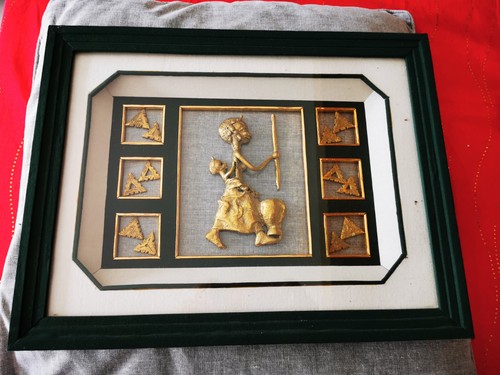 Tableau de bronze africain –