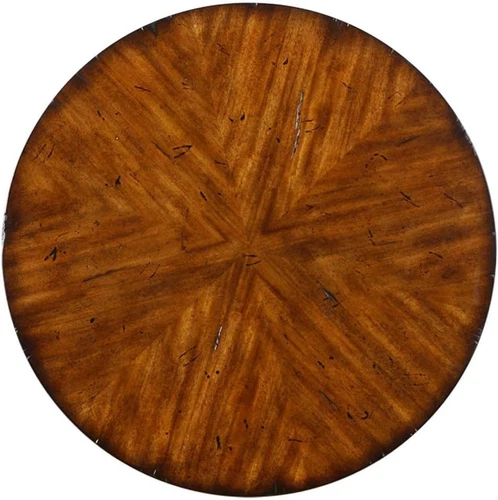 Carmel 26.5" Round Lamp Table - Stylish 22" Wide & Deep Design - Picture 5 of 5