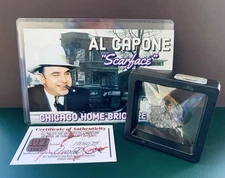 Al Capone Authentic Brick Relic Chicago Home