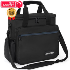 AKOZLIN Padded Mixer Gig Bag DJ Controller Travel 13"X 5.5"X13", Black
