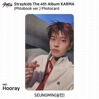 Stray Kids The 4th Album Karma Photobook / Compact ver. Official