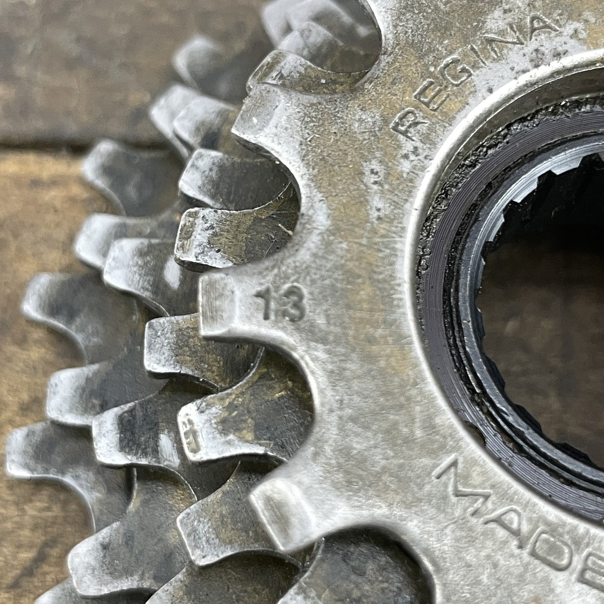 Vintage Regina Extra BX Freewheel 6 Speed 13-21T BSA Thread Italy