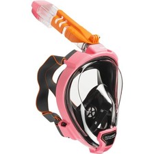 Used Ocean Reef ARIA QR Full Face Snorkeling Mask - Pink - S/M Mask