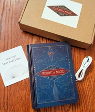 RARE NIB New Harry Potter History of Magic Litjoy Crate Light-up Book Lamp