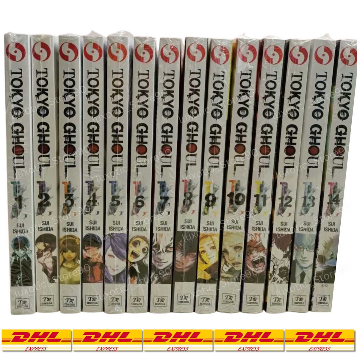 Tokyo Ghoul Manga Vol. 1-14 Full Set Comics Books English Version