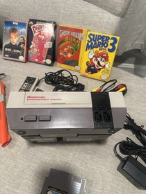 Nintendo NES Action Set Complete CIB Mario Duck Hunt Burai Fighter  & others