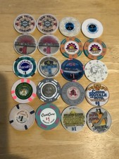 Lot of 20 1 Casino Poker Chips